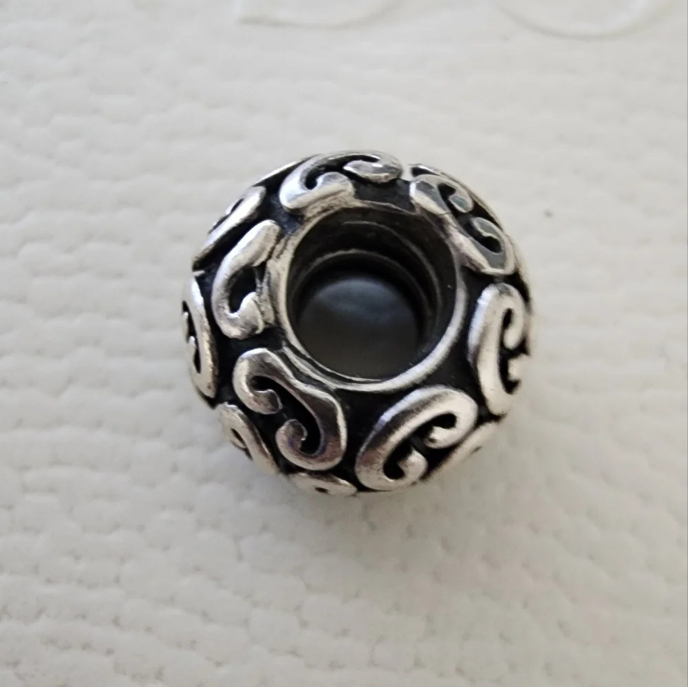 AUTHENTIC PANDORA STERLING FEELING GROOVY - Picture 5 of 6